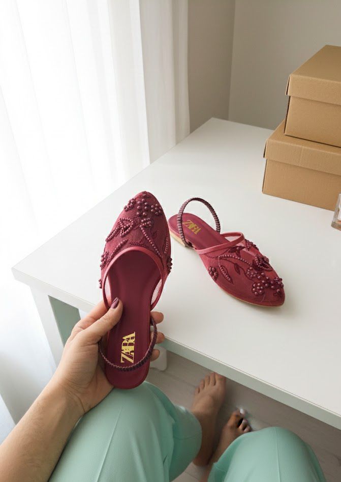 New Most Trending Pumps [ Maroon ]